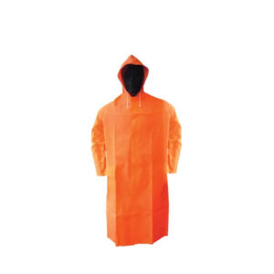 ABRIGO PVC NARANJA CLUTE