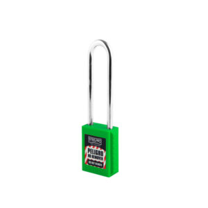 Candado X10 long verde SteelPro
