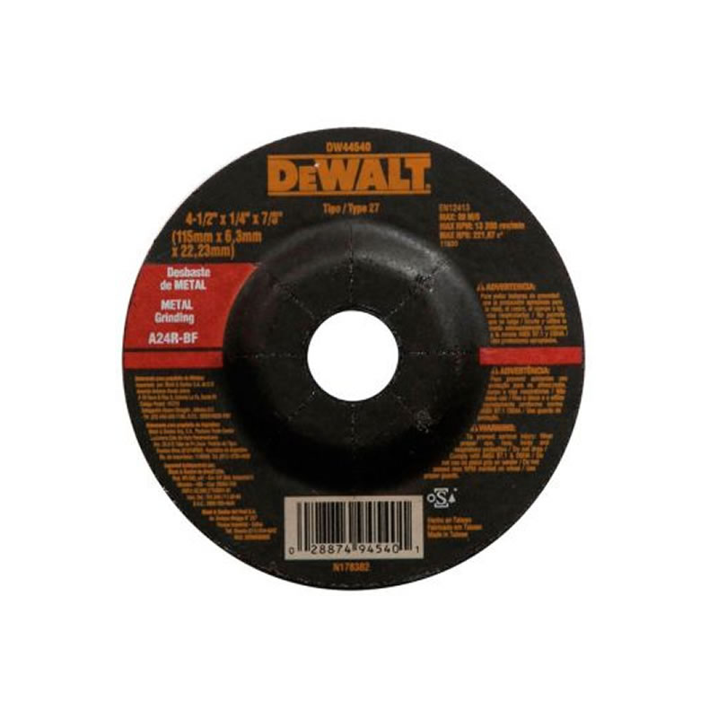 DISCO DE DESBASTE 4 1/2″