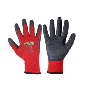 GUANTE STEELPRO MULTIFLEX LATEX ROJO