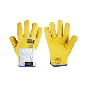 Guante cuero Driver SteelPro